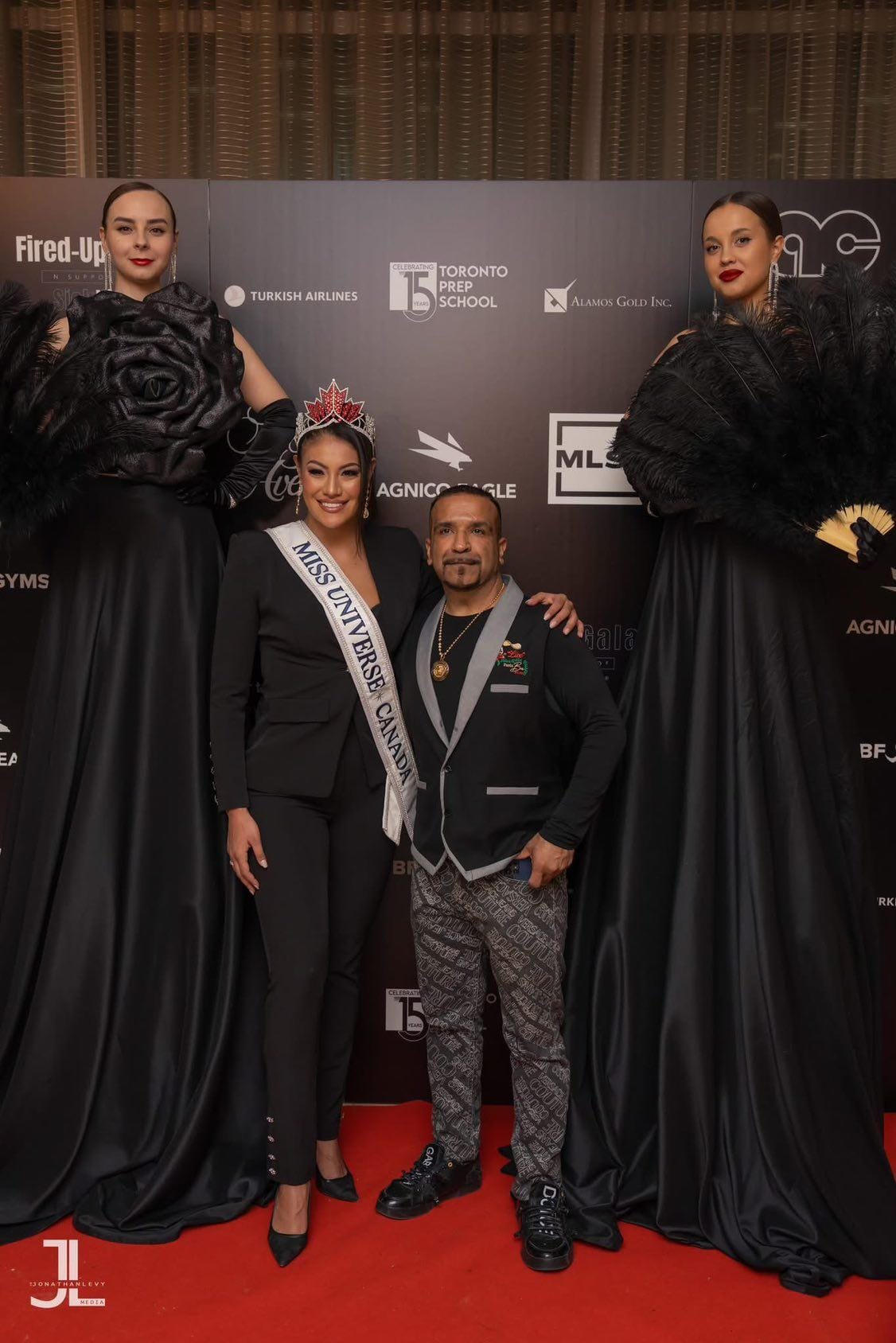 Red carpet gala night